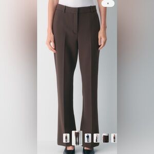 Aritzia Babaton Women's Dark Brown Dress Pants - Regular